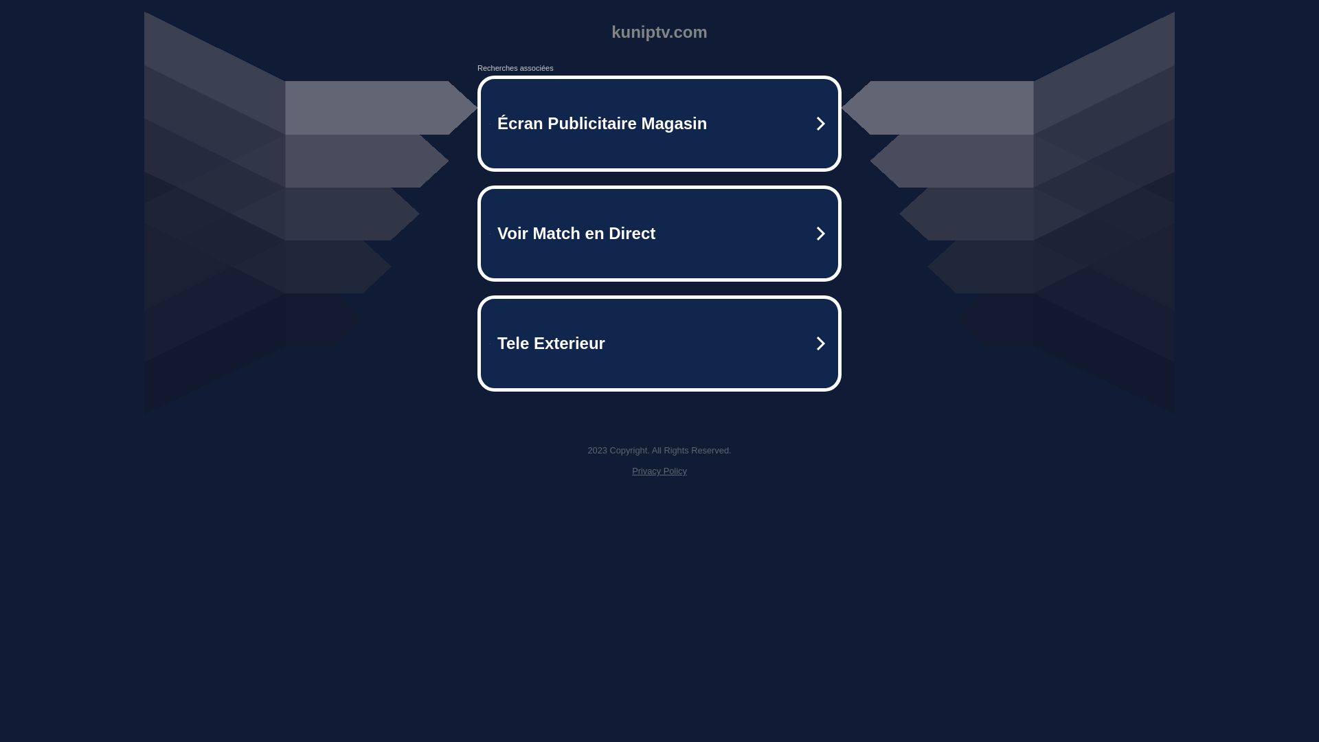 État du site web kuniptv.com est   EN LIGNE