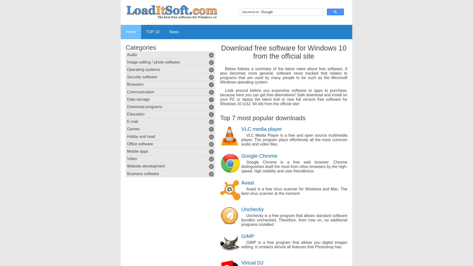 État du site web loaditsoft.com est   EN LIGNE