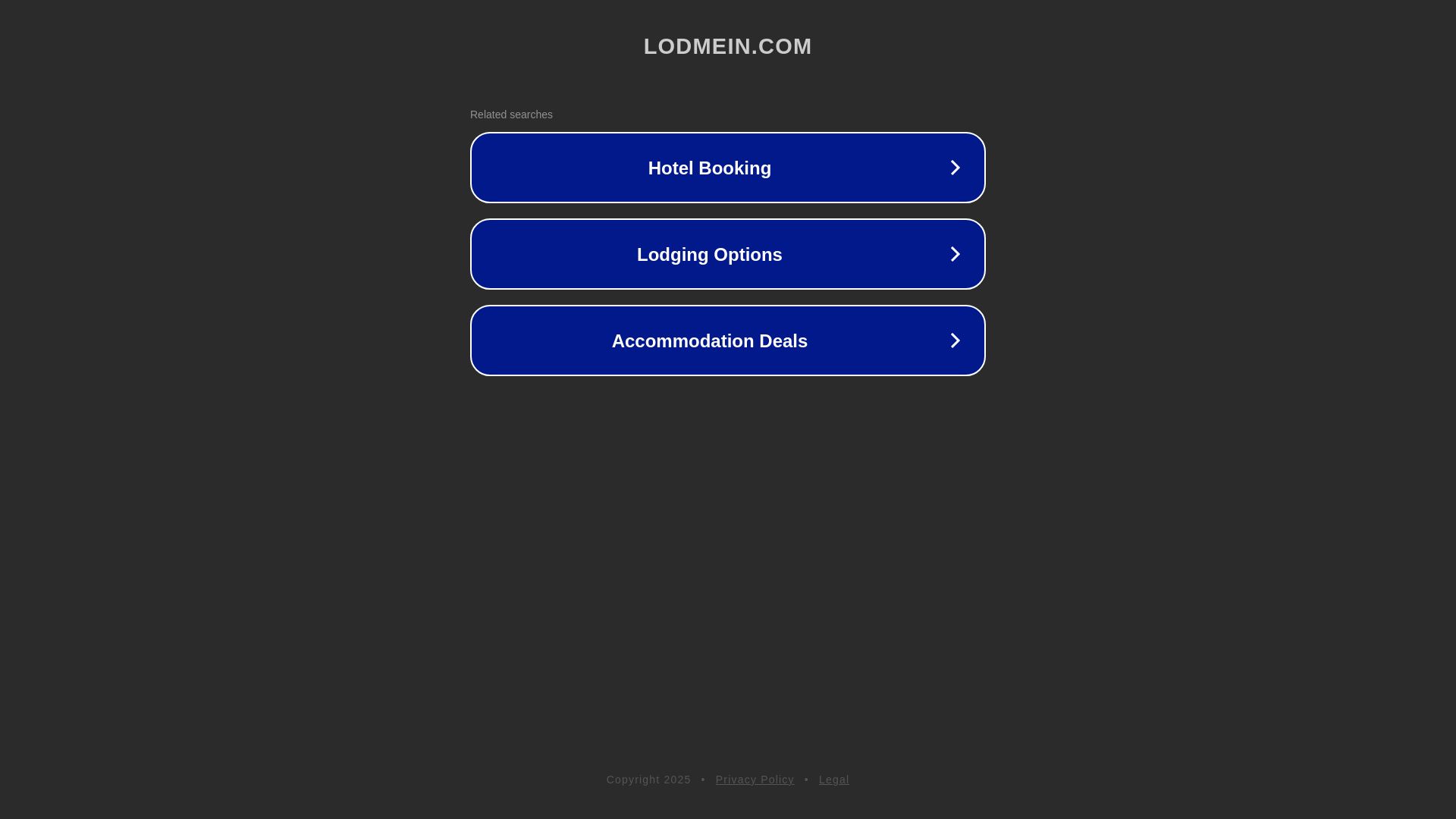 État du site web lodmein.com est   EN LIGNE