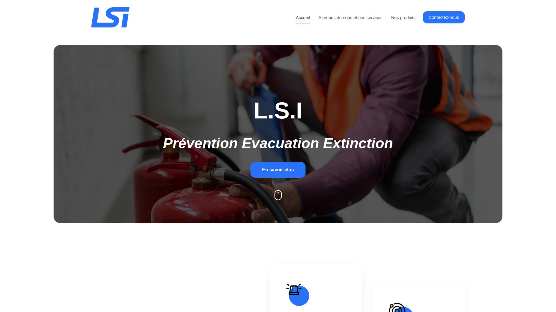 État du site web lsincendie.com est   EN LIGNE