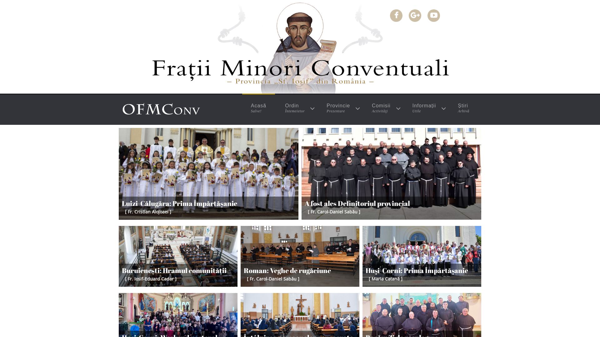 État du site web ofmconv.ro est   EN LIGNE