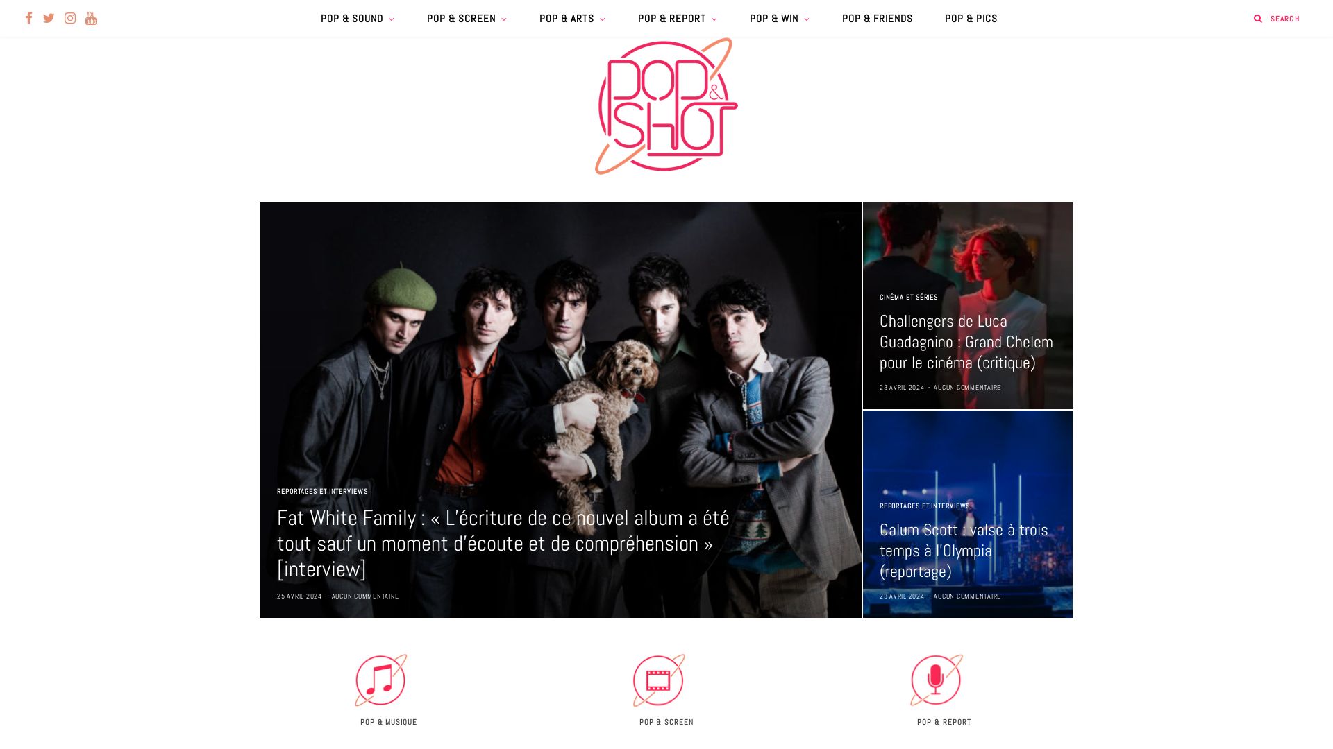 État du site web popnshot.fr est   EN LIGNE