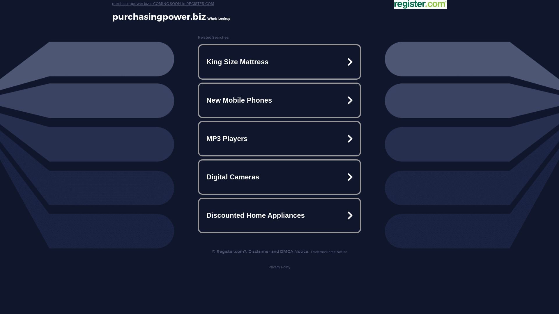 État du site web purchasingpower.biz est   EN LIGNE