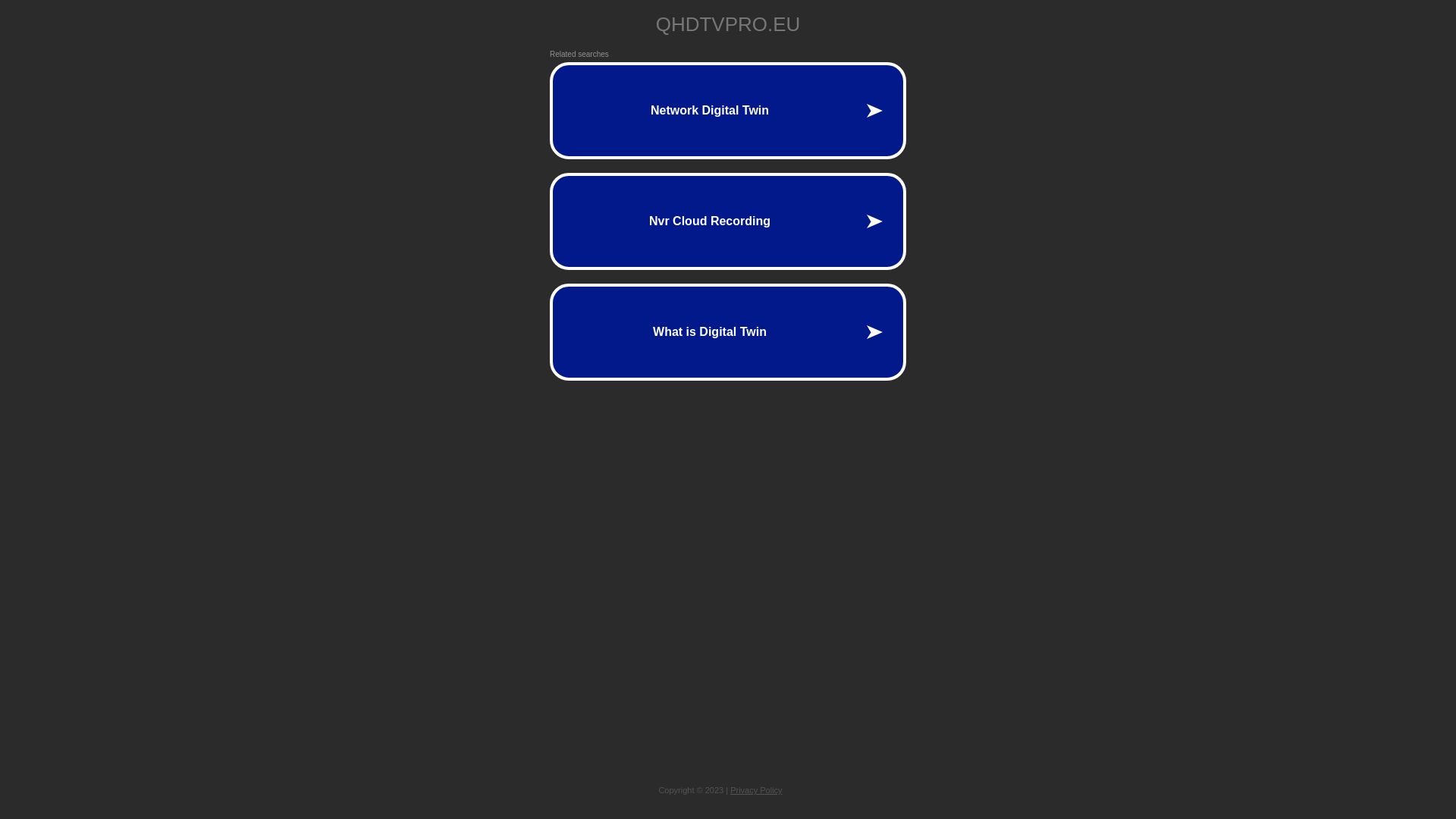 État du site web qhdtvpro.eu est   EN LIGNE