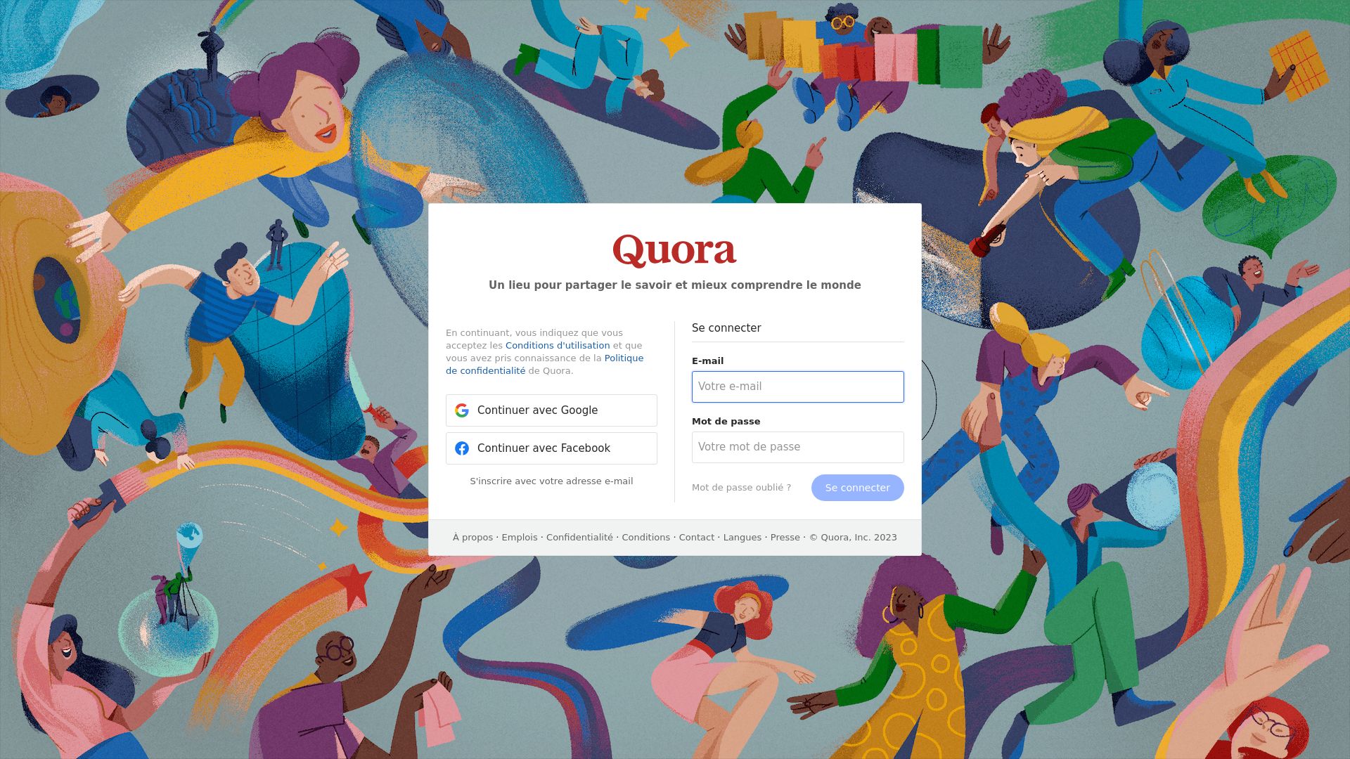 État du site web quora.com est   EN LIGNE