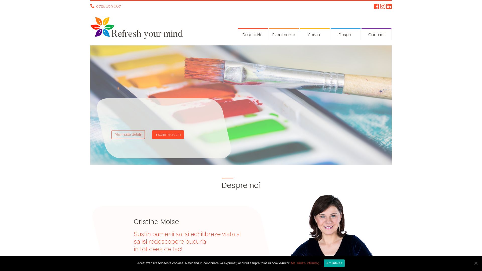 État du site web refreshyourmind.ro est   EN LIGNE