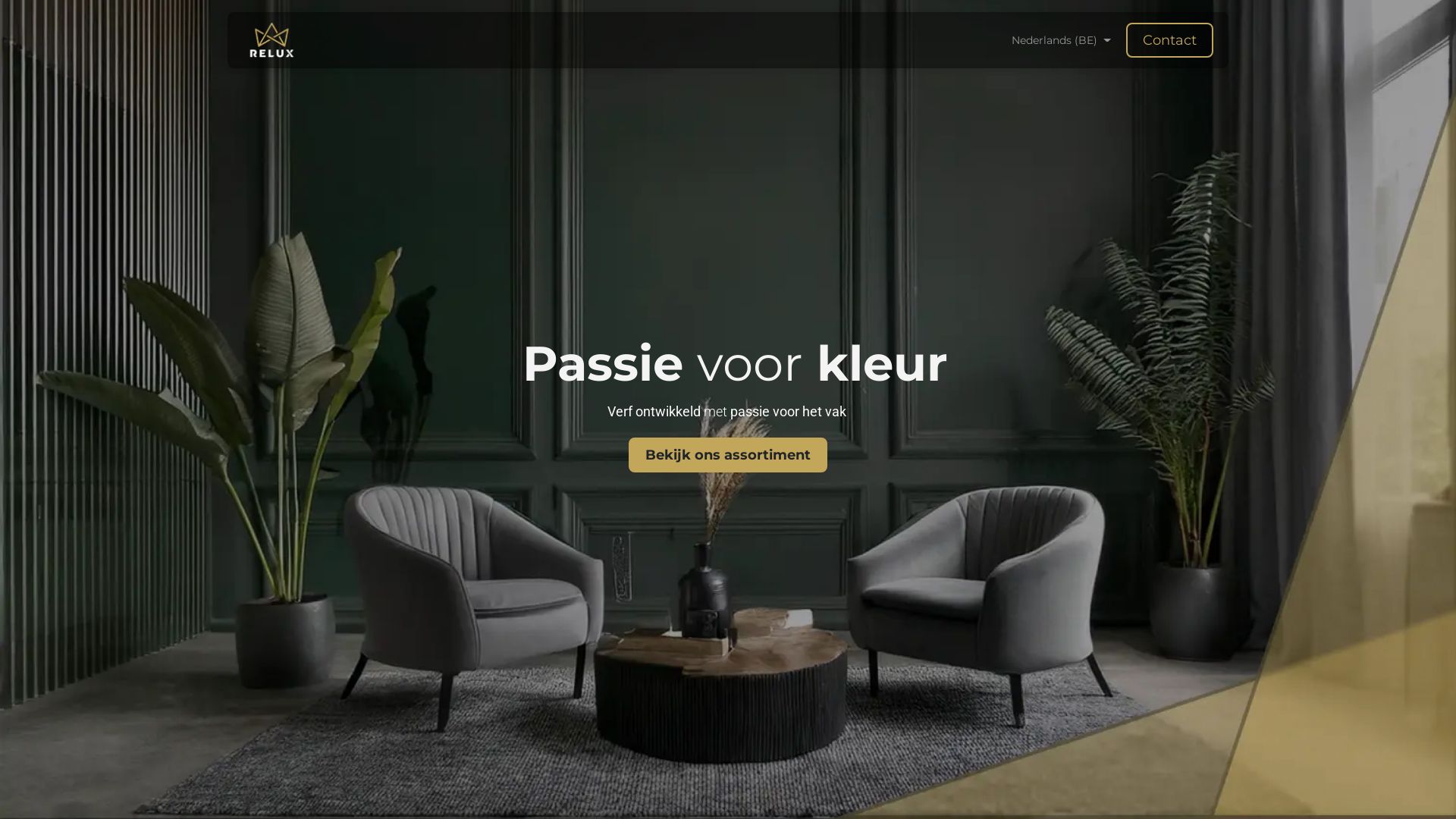 État du site web relux.be est   EN LIGNE