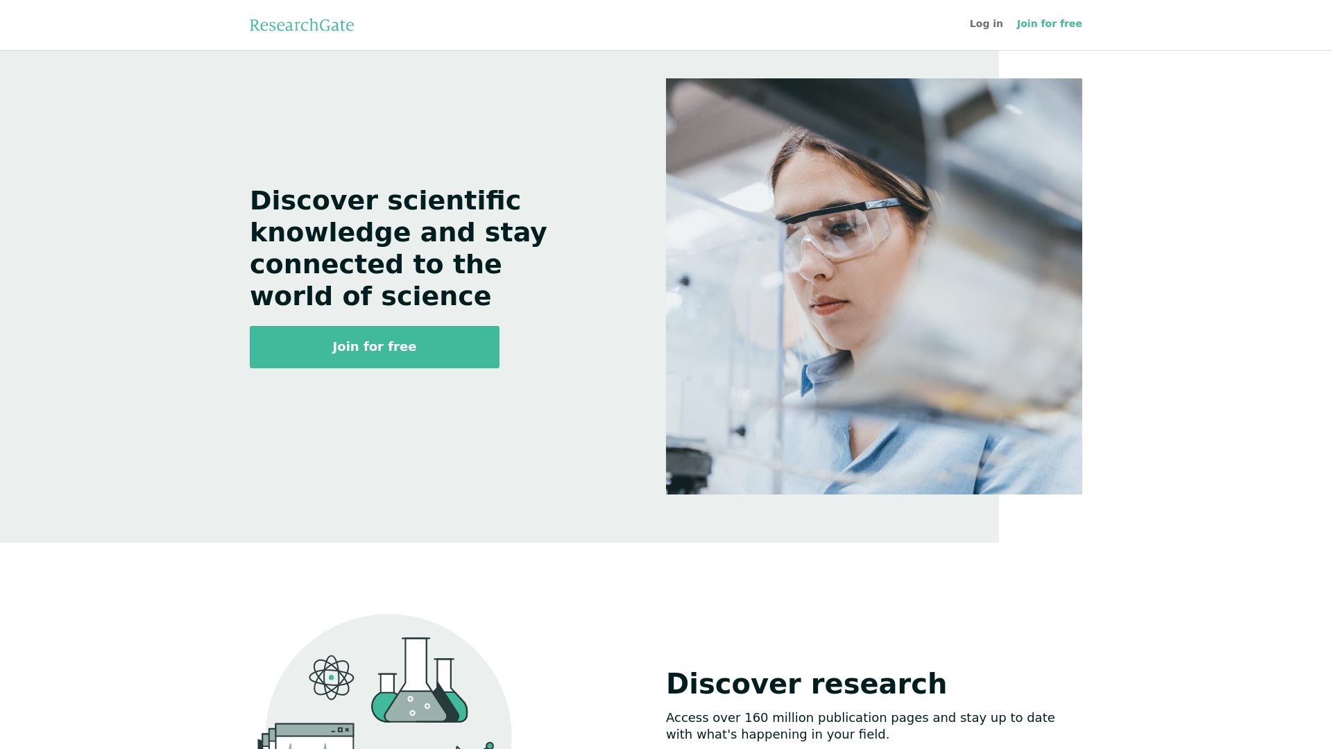 État du site web researchgate.net est   EN LIGNE
