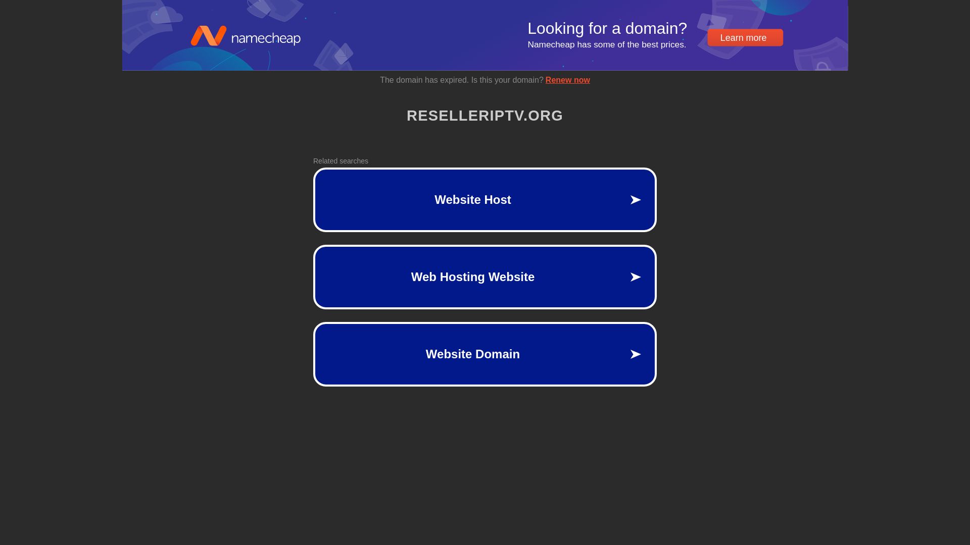 État du site web reselleriptv.org est   EN LIGNE