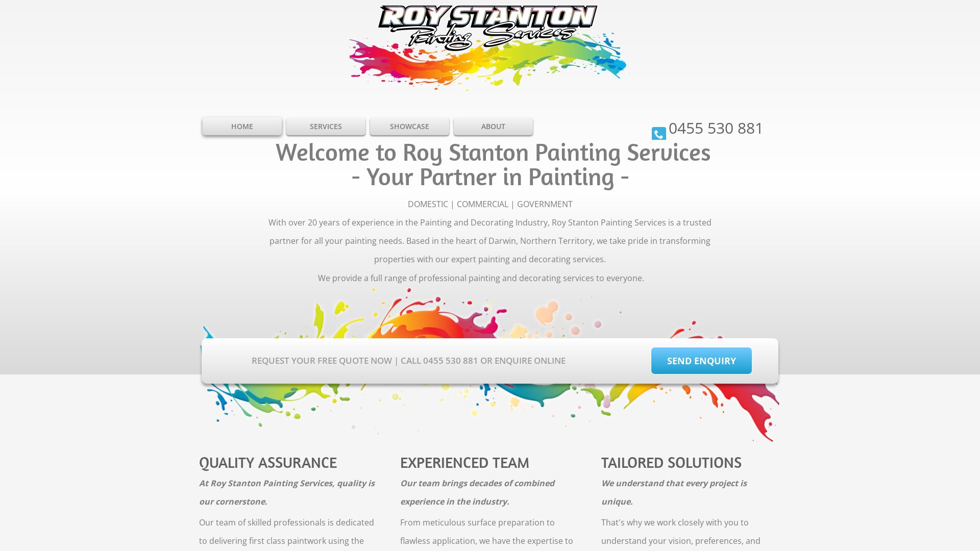 État du site web roystantonpainting.com est   EN LIGNE