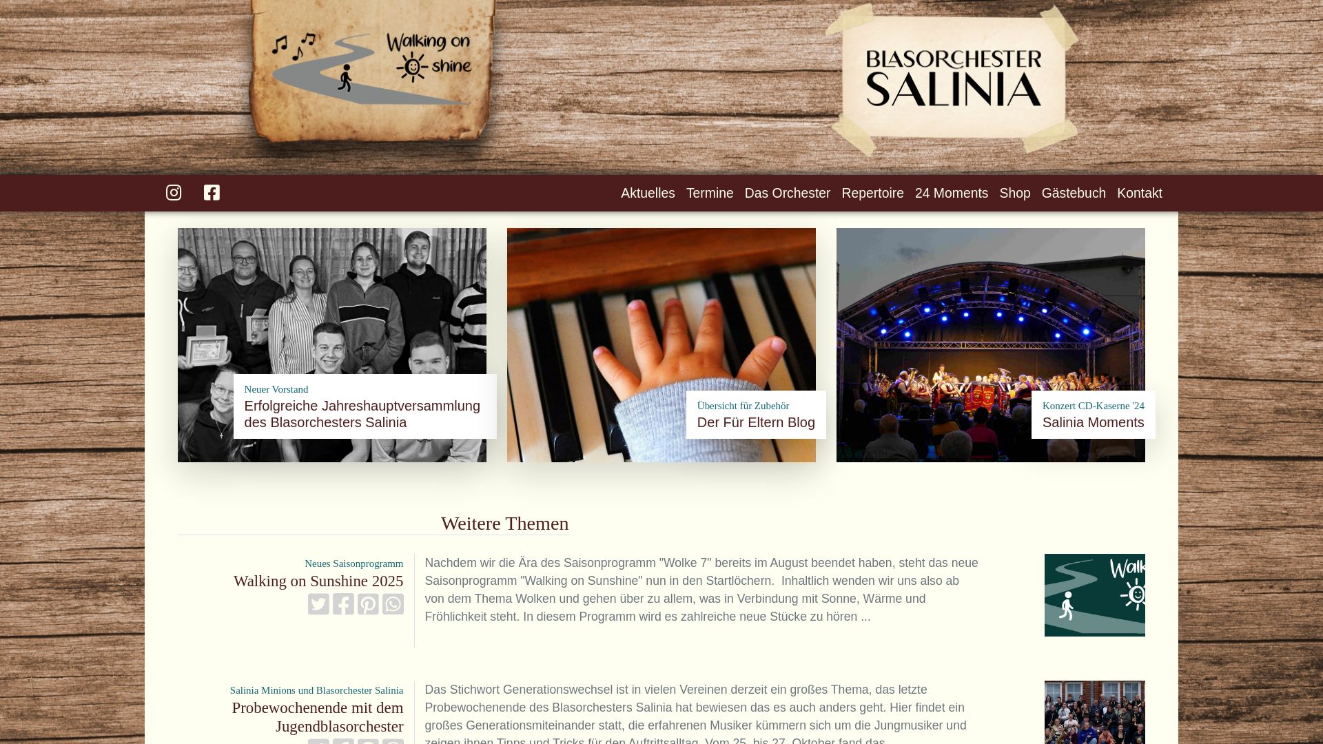 État du site web salinia.de est   EN LIGNE