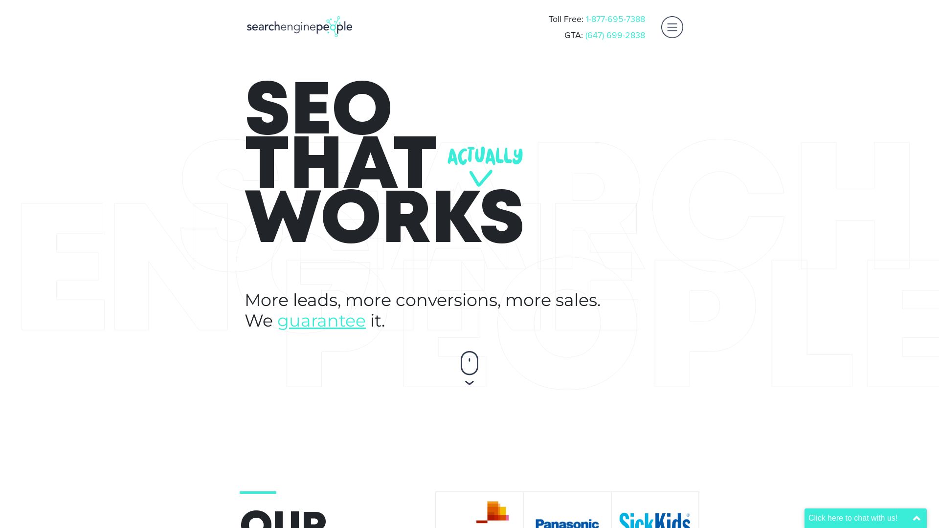 État du site web searchenginepeople.com est   EN LIGNE