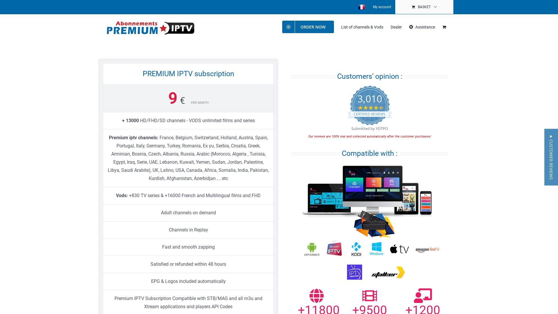 État du site web sigma-iptv.com est   EN LIGNE