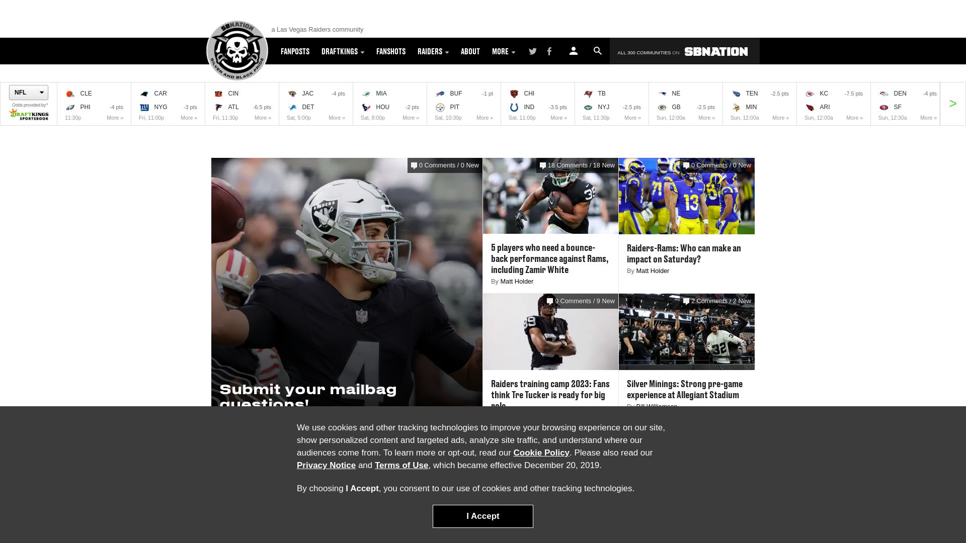 État du site web silverandblackpride.com est   EN LIGNE