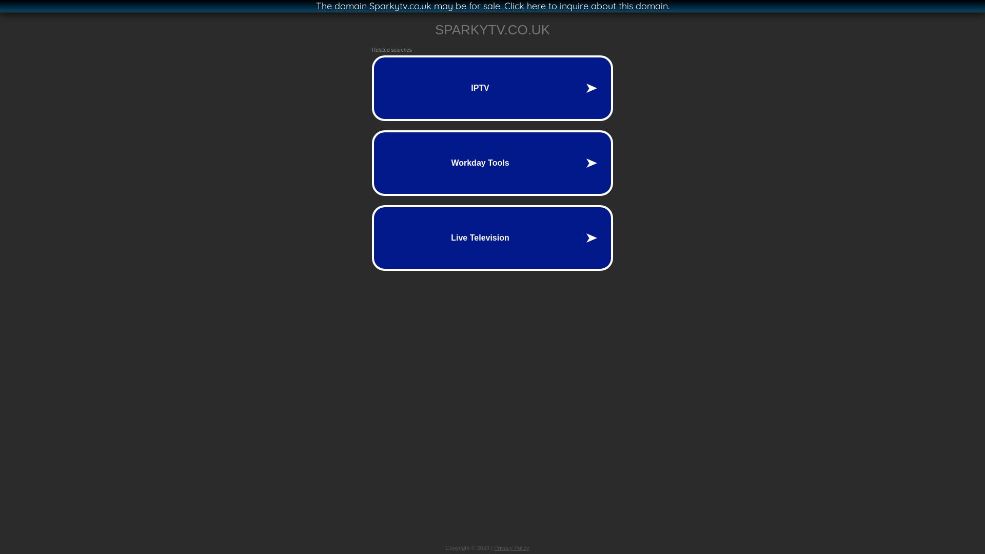 État du site web stream.sparkytv.co.uk est   EN LIGNE