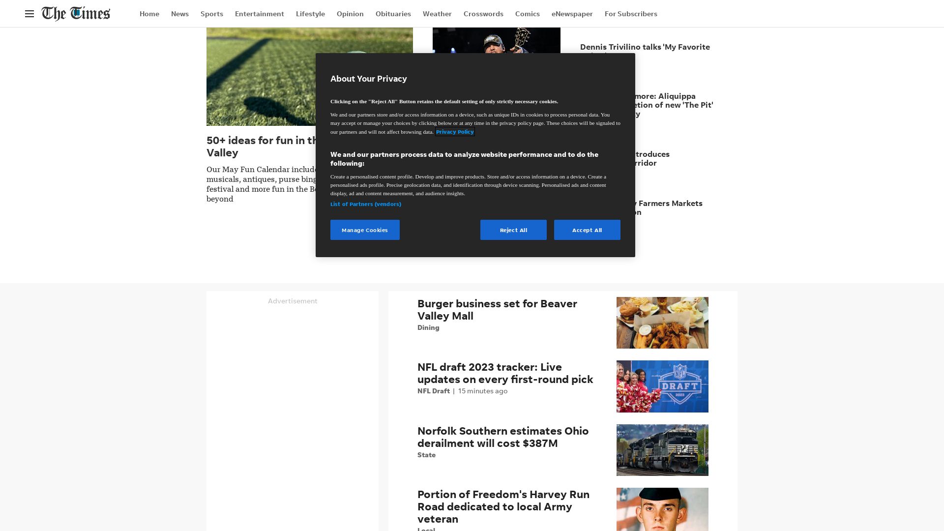 État du site web timesonline.com est   EN LIGNE