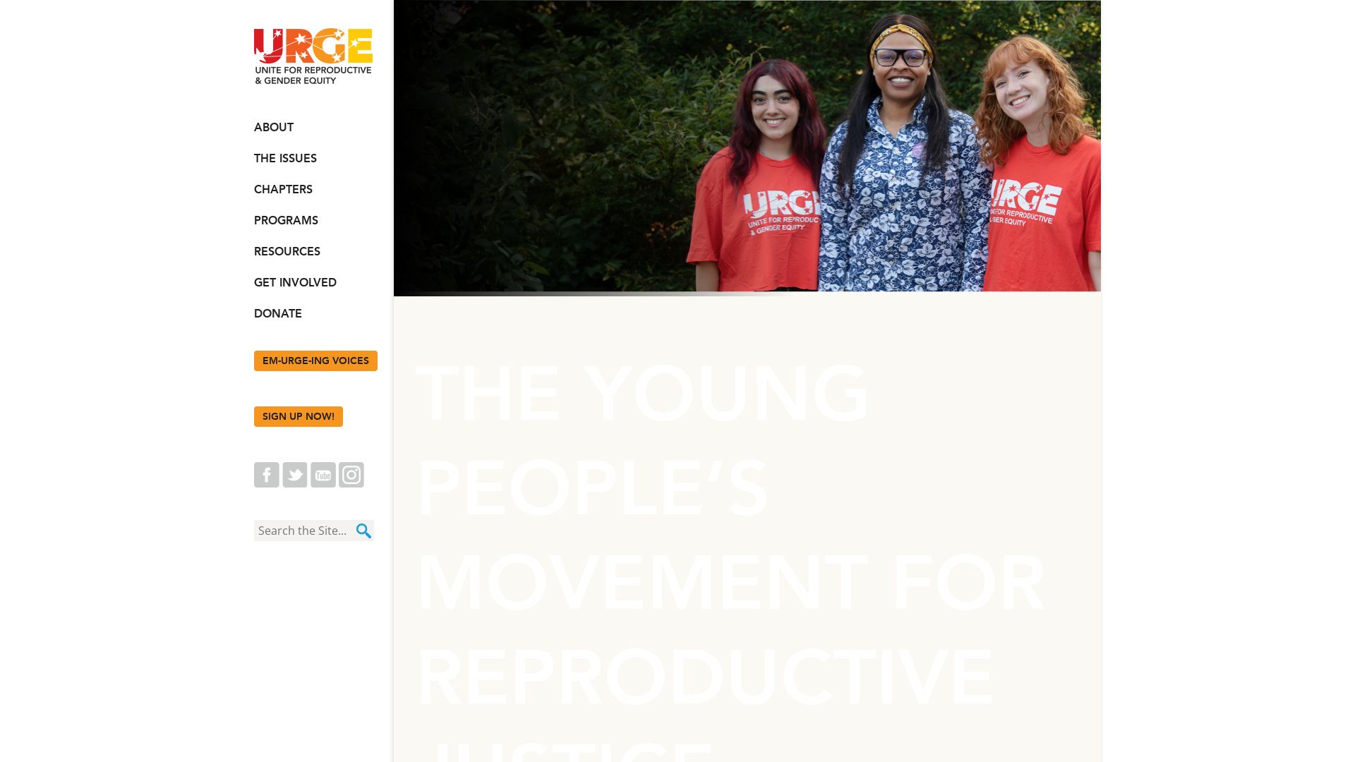 État du site web urge.org est   EN LIGNE