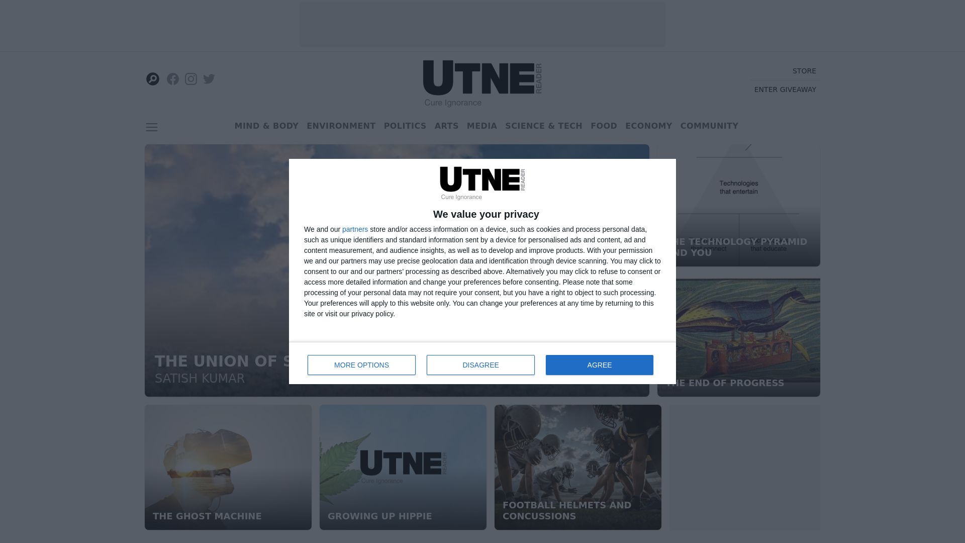 État du site web utne.com est   EN LIGNE