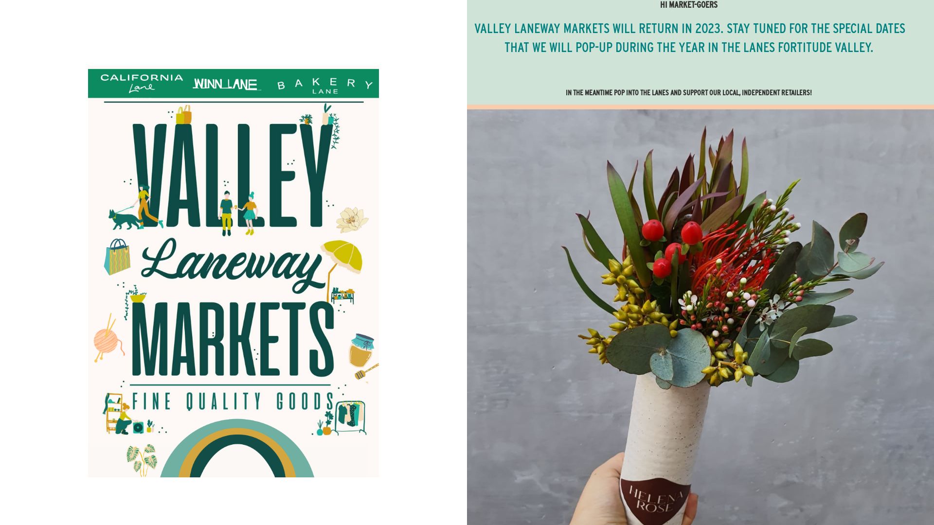 État du site web valleylanewaymarkets.com.au est   EN LIGNE