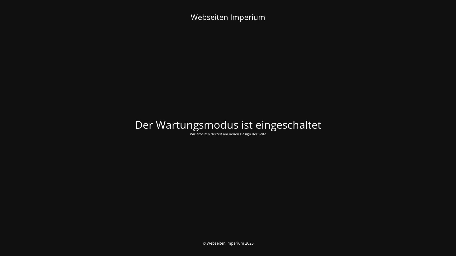 État du site web webseiten-imperium.de est   EN LIGNE