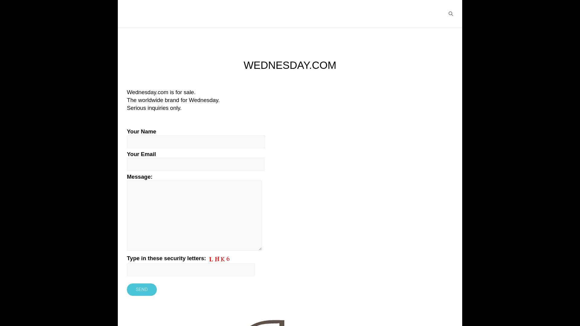État du site web wednesday.com est   EN LIGNE