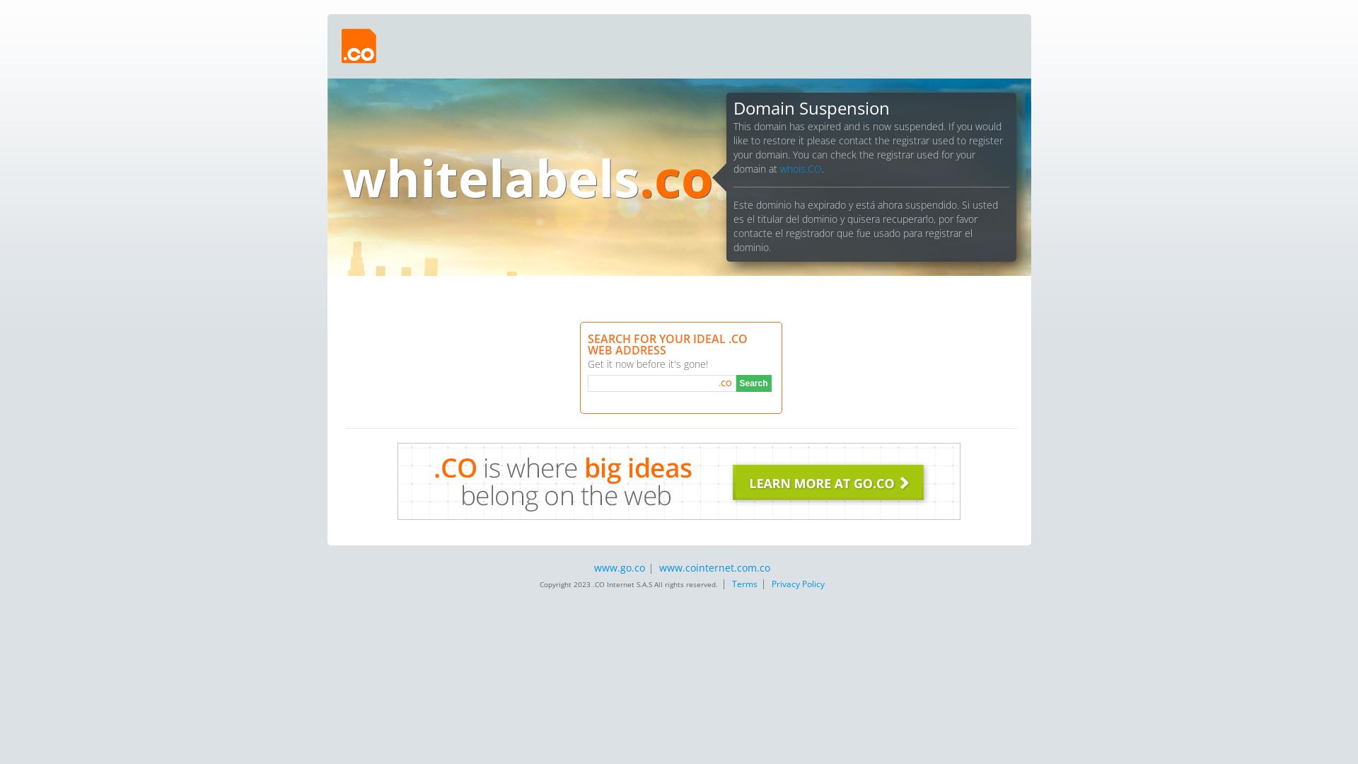 État du site web whitelabels.co est   EN LIGNE
