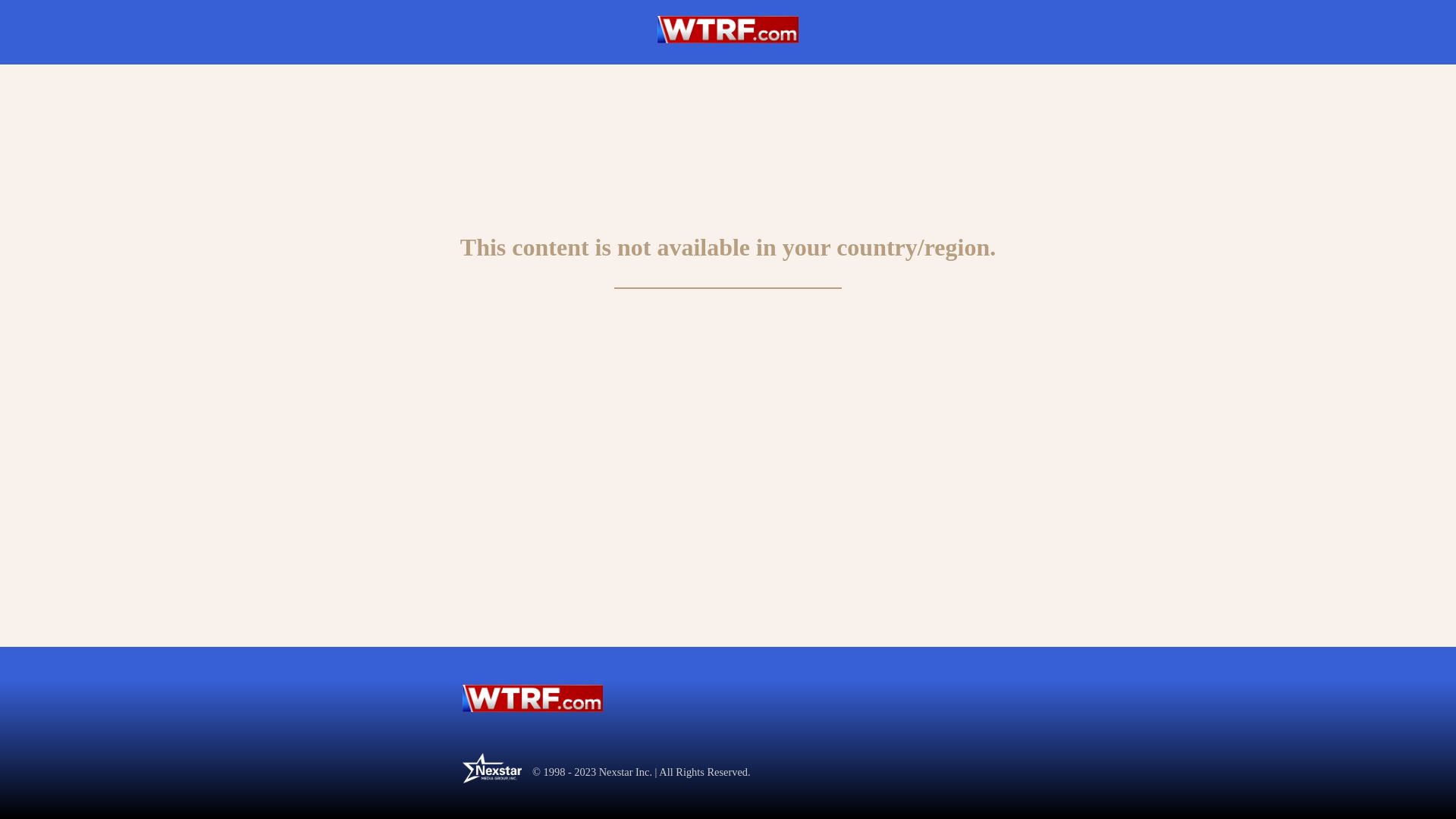 État du site web wtrf.com est   EN LIGNE
