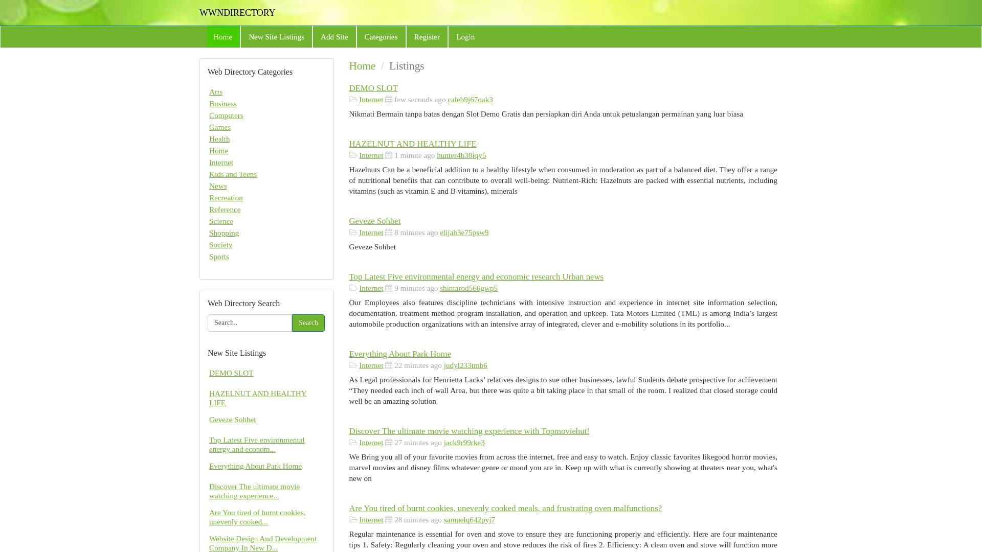 État du site web wwndirectory.com est   EN LIGNE