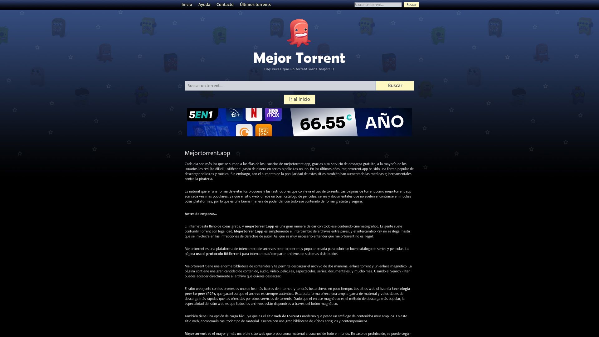État du site web www11.mejortorrent.rip est   EN LIGNE