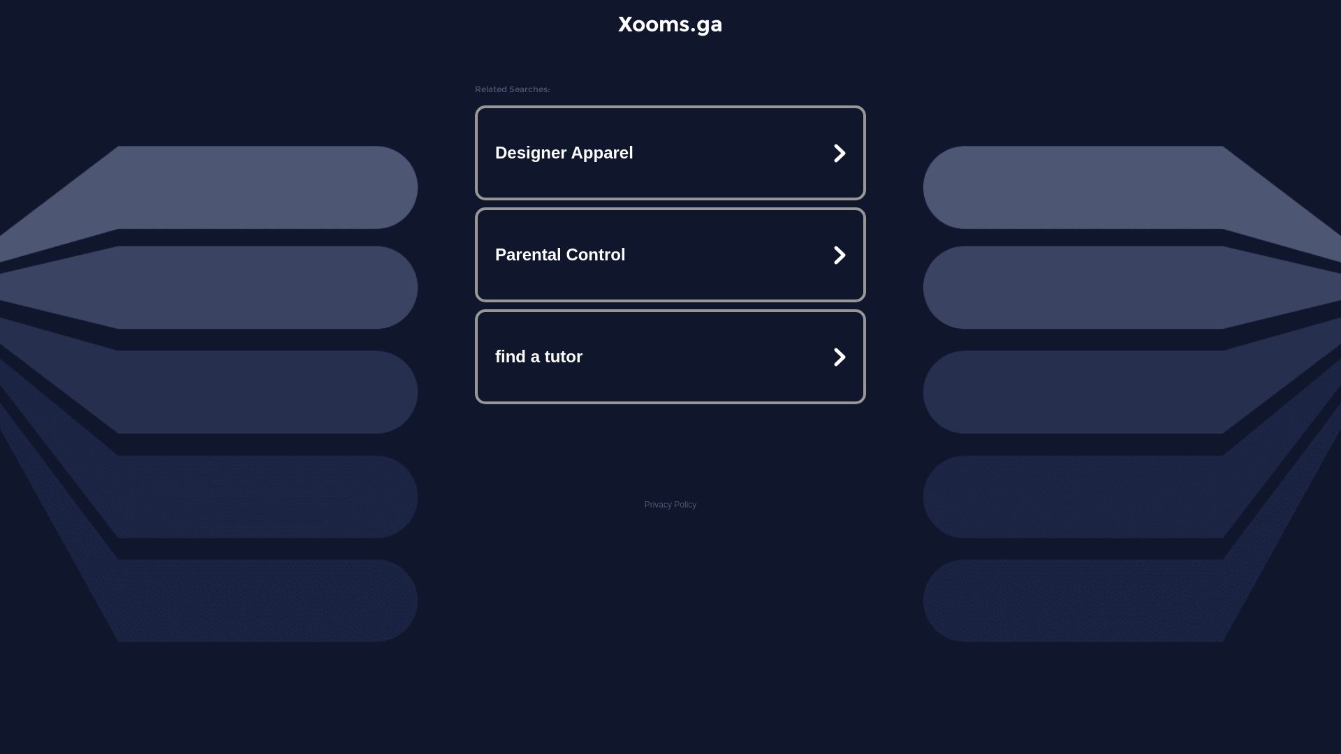 État du site web xooms.ga est   EN LIGNE