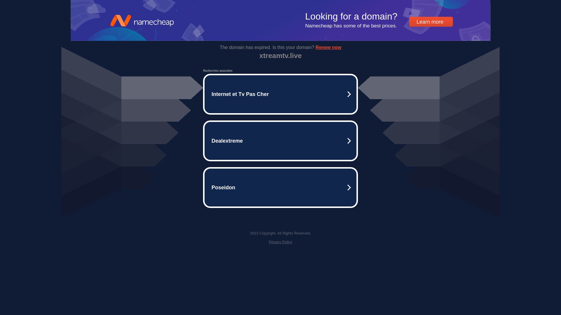 État du site web xtreamtv.live est   EN LIGNE