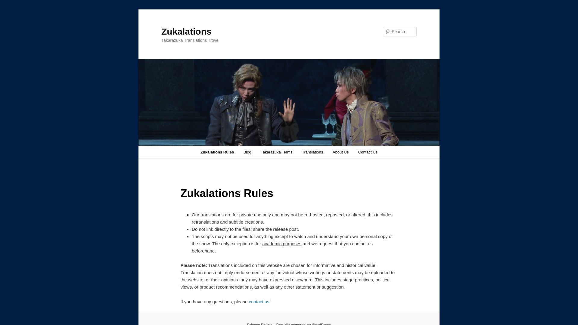 État du site web zukalations.com est   EN LIGNE